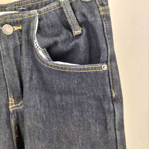 IU ROOM ワイドデニムパンツ レディース 15