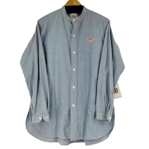 ダントン DANTON バンドカラー L/S オックスフォードシャツ メンズ 42