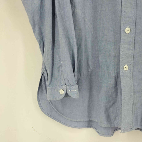 ダントン DANTON バンドカラー L/S オックスフォードシャツ メンズ 42