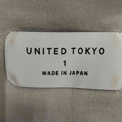 ユナイテッドトウキョウ UNITED TOKYO TONIC wide trousers トニック ワイド トラウザーズ メンズ JPN:1