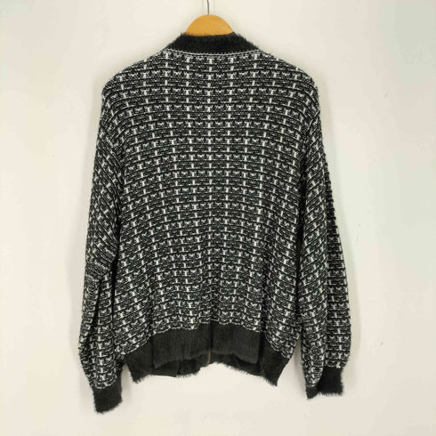 ルイス Luis ツイードニットZIPカーディガン メンズ JPN:S