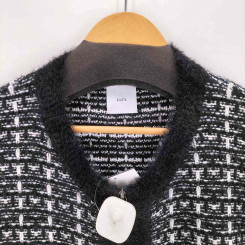ルイス Luis ツイードニットZIPカーディガン メンズ JPN:S