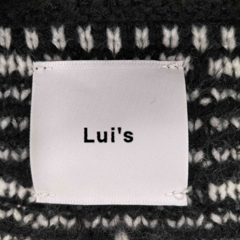 ルイス Luis ツイードニットZIPカーディガン メンズ JPN:S