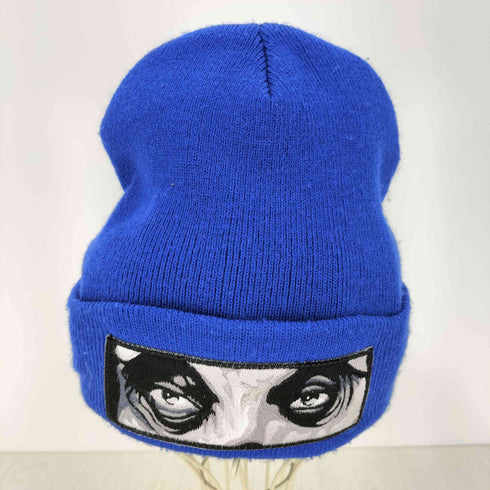 HALFMAN ワッペンアクリルニットキャップ メンズ FREE