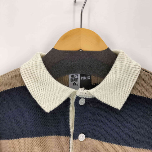 パブリュクス PUBLUX KNIT RUG チームロゴ ニットポロ レディース JPN:M