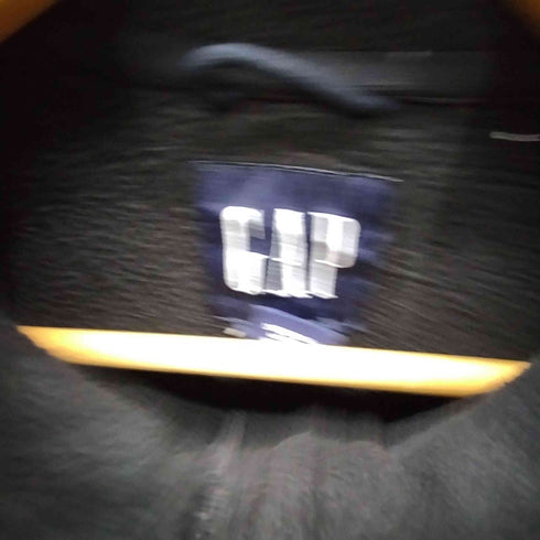 ギャップ Gap 90-00S OLD 紺タグ バックポケット ナイロン スイッチング ボア フリース ベスト メンズ import:L