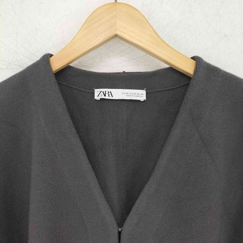 ザラ ZARA フォルム ニットカーディガン レディース import:XS