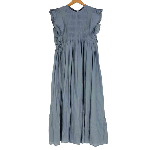 スローブイエナ SLOBE IENA 24SS ピンタックフリルワンピース レディース