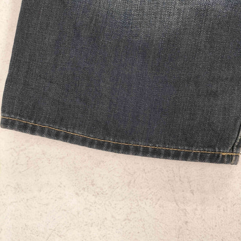 VILL AND ヴィンテージ加工 クロップドデニム Y2K メンズ 79