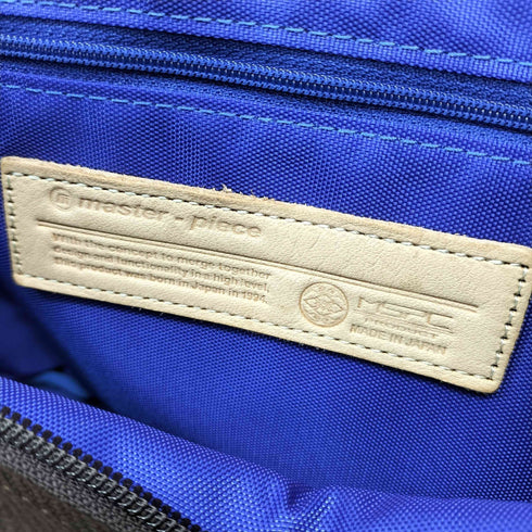 マスターピース master-piece レザーナイロン メッセンジャー メンズ