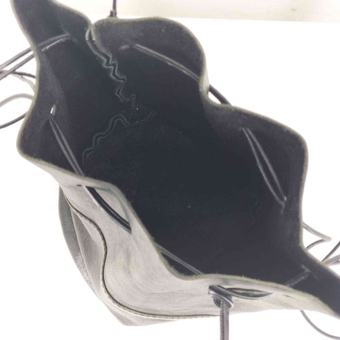 ARTS&CRAFTS レザー 巾着ショルダーバッグ メンズ