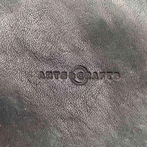 ARTS&CRAFTS レザー 巾着ショルダーバッグ メンズ