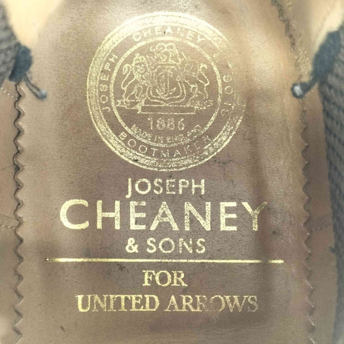 JOSEPH CHEANEY&SONS 別注スエードサイドゴアブーツ グレープソール メンズ