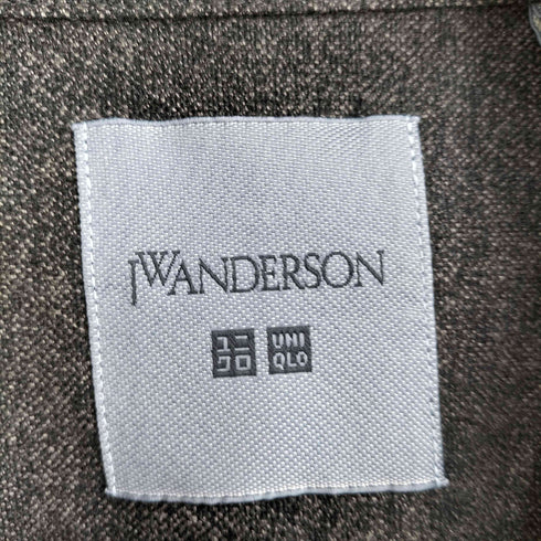 ユニクロジェイダブリューアンダーソン UNIQLO JW ANDERSON ブラッシュドコットンオーバーサイズシャツ メンズ JPN:XL
