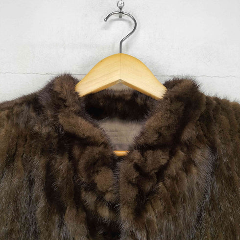 サガミンク SAGA MINK JINDO MINK FUR 銀サガ ミンクファージャケット レディース L