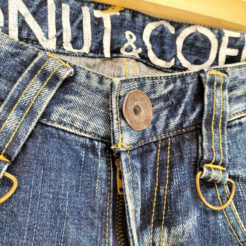 DONUT&COFFEE フレア デニム パンツ Y2K メンズ JPN:1