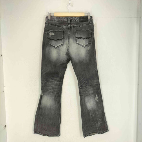 フーガ FUGA ダメージ加工 フレア デニム パンツ Y2K メンズ 46
