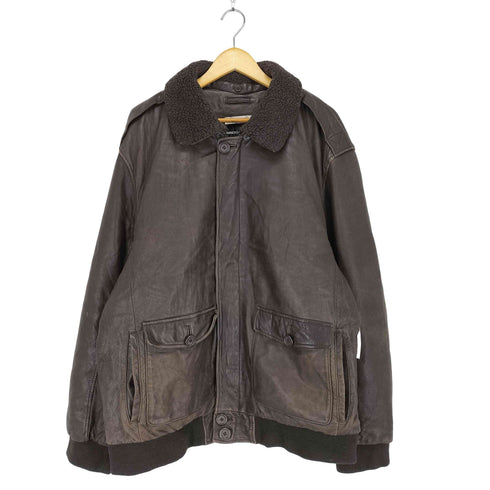 Vincents A-2型 本革 レザージャケット ビックサイズ メンズ 4XL