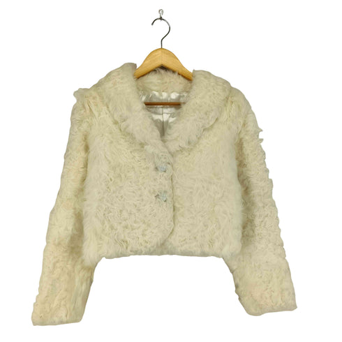 Poudre ベビーラム ファージャケット レディース JPN:38