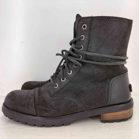 アグ UGG サイドジップ スウェード ブーツ メンズ 25cm
