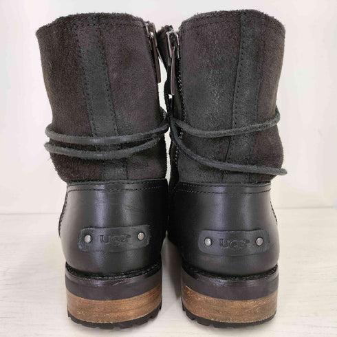 アグ UGG サイドジップ スウェード ブーツ メンズ 25cm