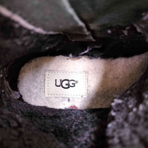 アグ UGG サイドジップ スウェード ブーツ メンズ 25cm