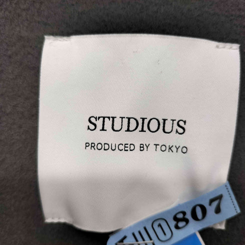 ステュディオス STUDIOUS サイドスリットノーカラーコート レディース JPN:2
