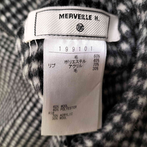 MERVEILLE H リバーシブル仕立て ブルゾン メンズ