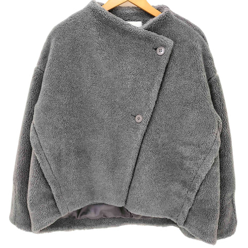 ノーリーズ NOLLEY’S ECOPELフェイクファーショートコート レディース