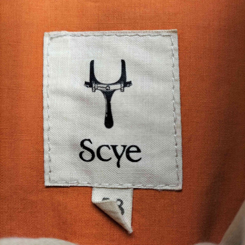 サイ SCYE SPECIAL GABARDINE MOTO JAKCET メンズ US:38