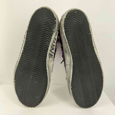 ゴールデングース GOLDEN GOOSE グリッター ラメ ハイカット スニーカー ヴィンテージ加工 メンズ S40