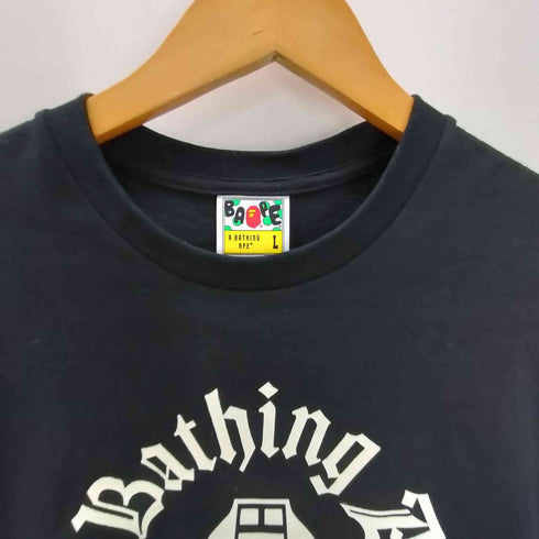 アベイシングエイプ A BATHING APE 25SS MAD GENERAL COLLEGE TEE マッド ジェネラル カレッジ S/S Tシャツ メンズ import:L