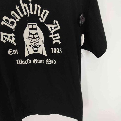アベイシングエイプ A BATHING APE 25SS MAD GENERAL COLLEGE TEE マッド ジェネラル カレッジ S/S Tシャツ メンズ import:L