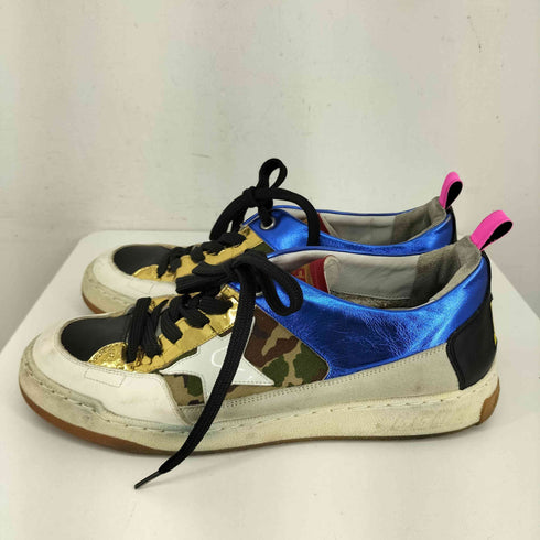 ゴールデングース GOLDEN GOOSE カモ柄 ローカットスニーカー メンズ