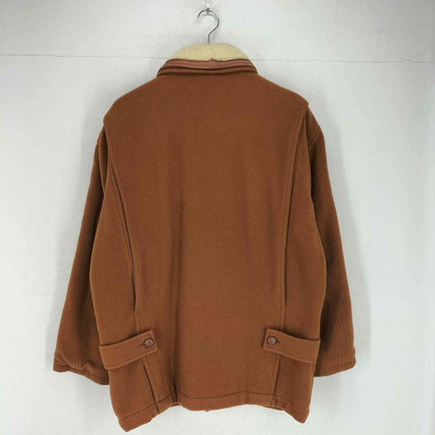 VERAVESTE 襟ボア ウールランチコート メンズ JPN:M