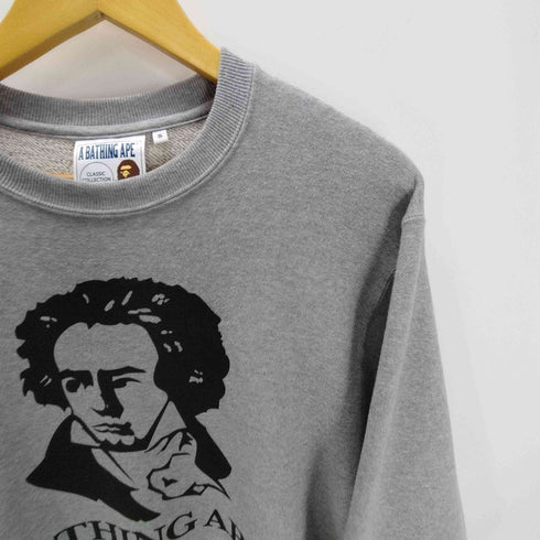 アベイシングエイプ A BATHING APE 22SS CLASSIC BATHING APE RELAXED FIT CREWNECK クラシック ベイシング エイプ リラックス フィット クルーネック スウェット メンズ import:S
