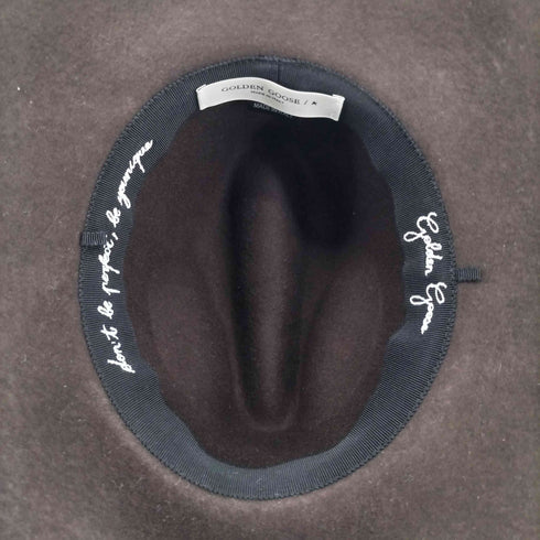 ゴールデングース GOLDEN GOOSE Coffee Brown Hat メンズ