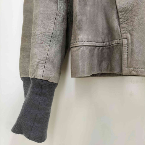 エディション Edition ラムレザー フーデッド レザージャケット archive メンズ JPN:1