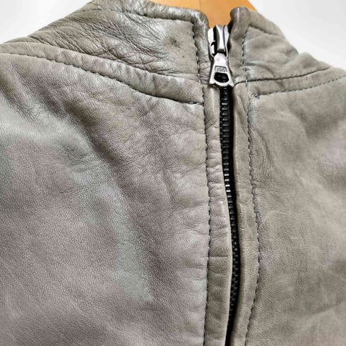 エディション Edition ラムレザー フーデッド レザージャケット archive メンズ JPN:1