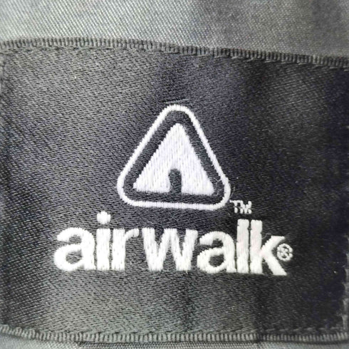 エアウォーク AIRWALK 90-00s ロゴ刺繍 タンカースジャケット メンズ import:XL