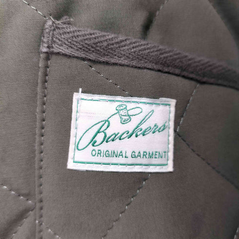 バッカーズ Backers キルティングジャケット メンズ