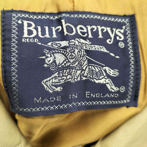 バーバリーズ BURBERRYS 裏地ノバチェック ステンカラーコート メンズ