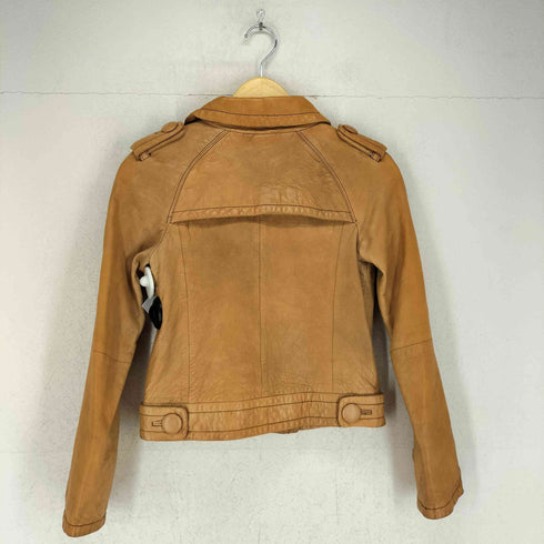 バナナリパブリック BANANA REPUBLIC 00S ラムレザージャケット レディース JPN:XS