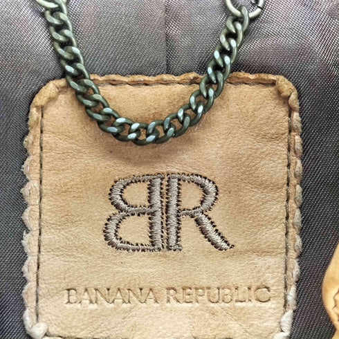 バナナリパブリック BANANA REPUBLIC 00S ラムレザージャケット レディース JPN:XS