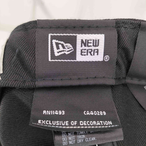 ヨウジヤマモト Yohji Yamamoto 59FIFTY ロゴ刺繍 スカルローズ 6パネル ベースボールキャップ メンズ 7 1/2