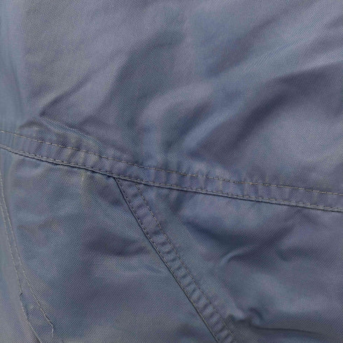 ナイキ NIKE 90s 白タグ スウッシュ刺繍 背面オーバルロゴワッペン 配色切替 ウォームアップジャケット 裾ドローコード メンズ import:S