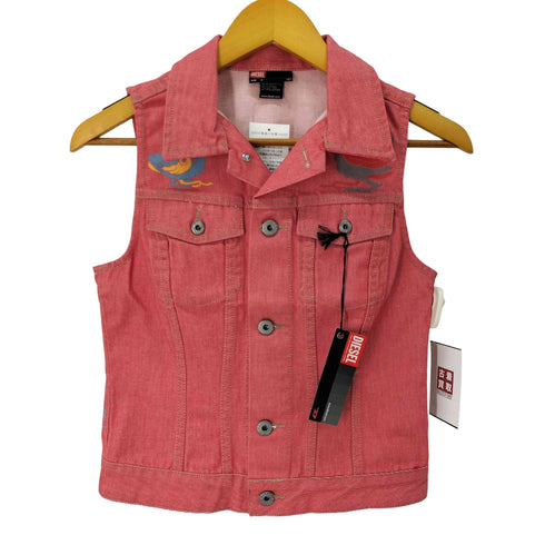 ディーゼル DIESEL パンドラ期 デニムトラッカーベスト SHORTY-KIM レディース JPN:S