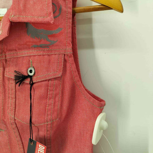 ディーゼル DIESEL パンドラ期 デニムトラッカーベスト SHORTY-KIM レディース JPN:S