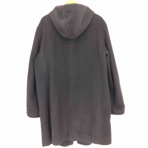 テットオム TETE HOMME モヘア混 比翼ジップ フーデッドコート メンズ JPN:L