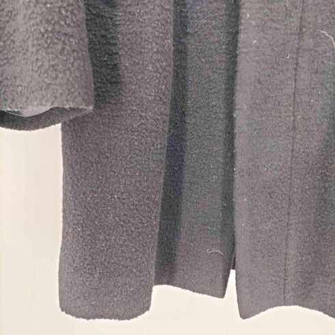 テットオム TETE HOMME モヘア混 比翼ジップ フーデッドコート メンズ JPN:L